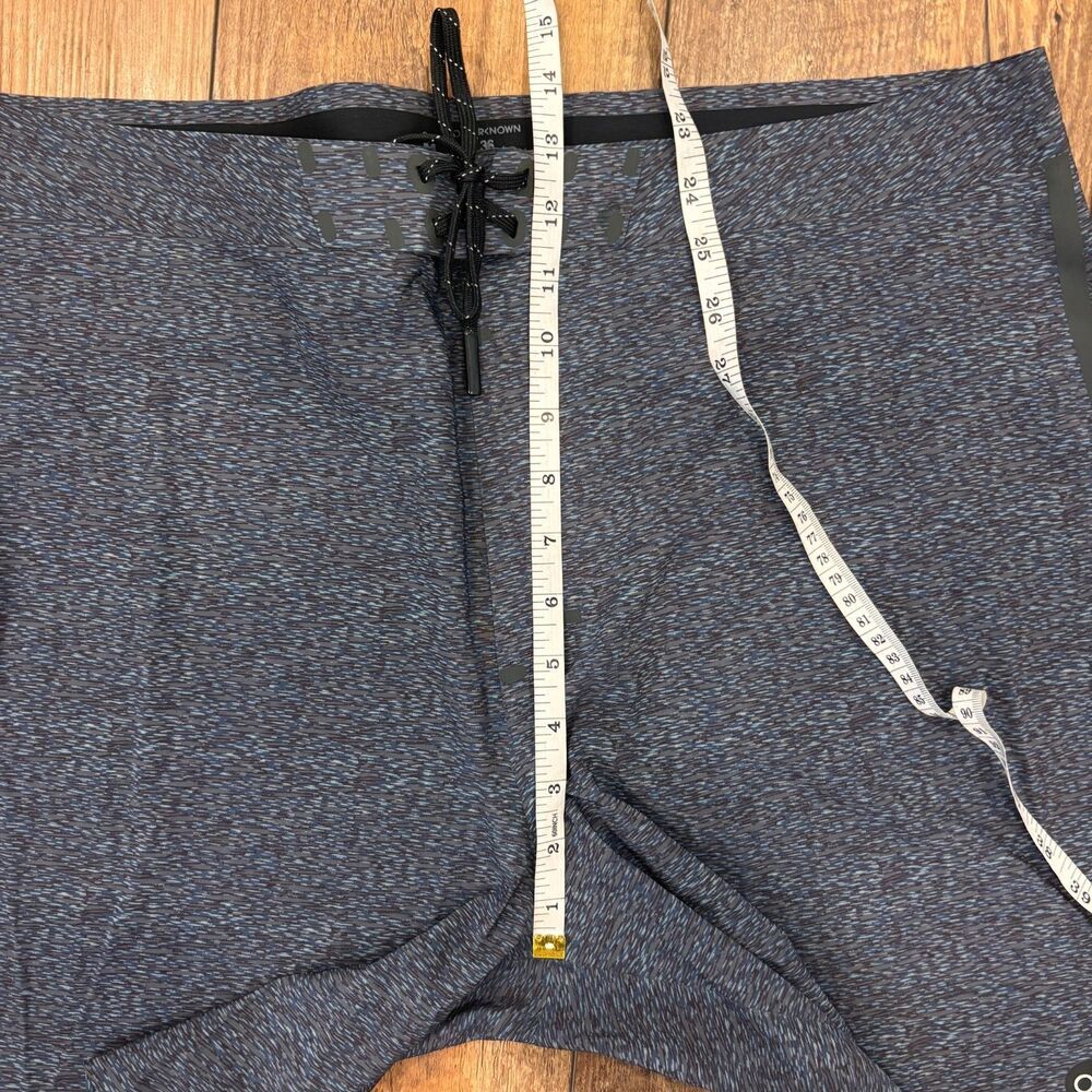 Mens Outerknown Apex Evolution Trunks By Kelly Slater 36 Purple Blue 7.5" Inseam - Picture 6 of 7